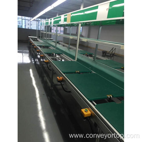 LCD TV Assembly Line Double Speed Chain Conveyors